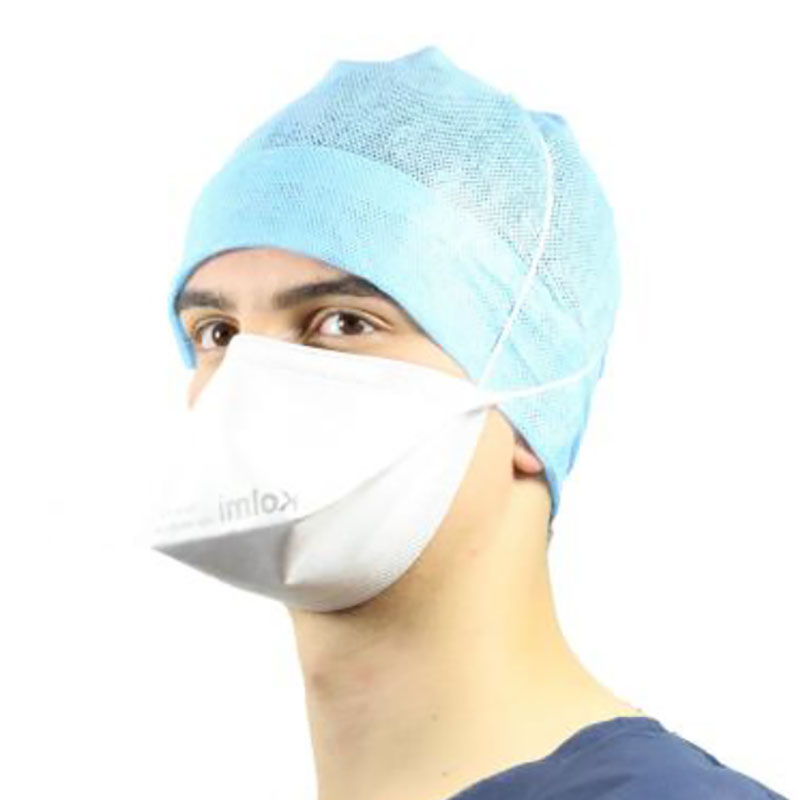 Masque de protection epi/medical pliable ffp2 - blanc